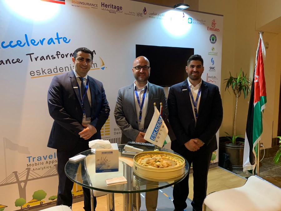 ESKADENIA Software Participates in the 7th International Aqaba Insurance Conference as the Technology Sponsor